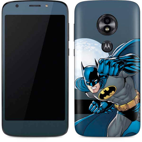 DC Comics Batman Action Pose 90's art Moto E5 Play Skin